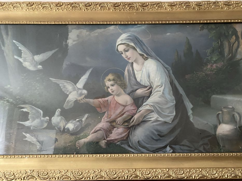 Kredens drewniany meble kalwaryjskie lata 70