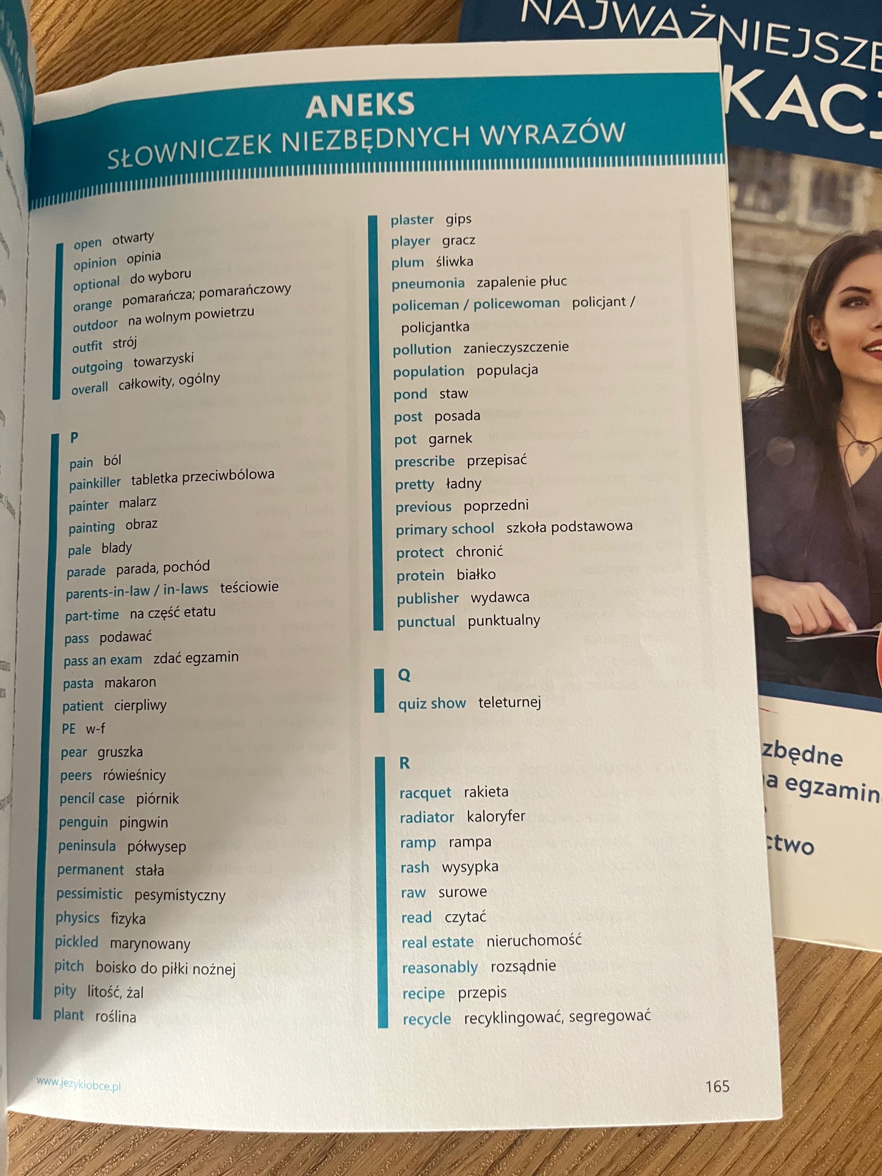 Angielski kolokacje (B1-B2) oraz tablice gramatyczne