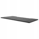 IKEA UPPSPEL Blat czarny 140 cm