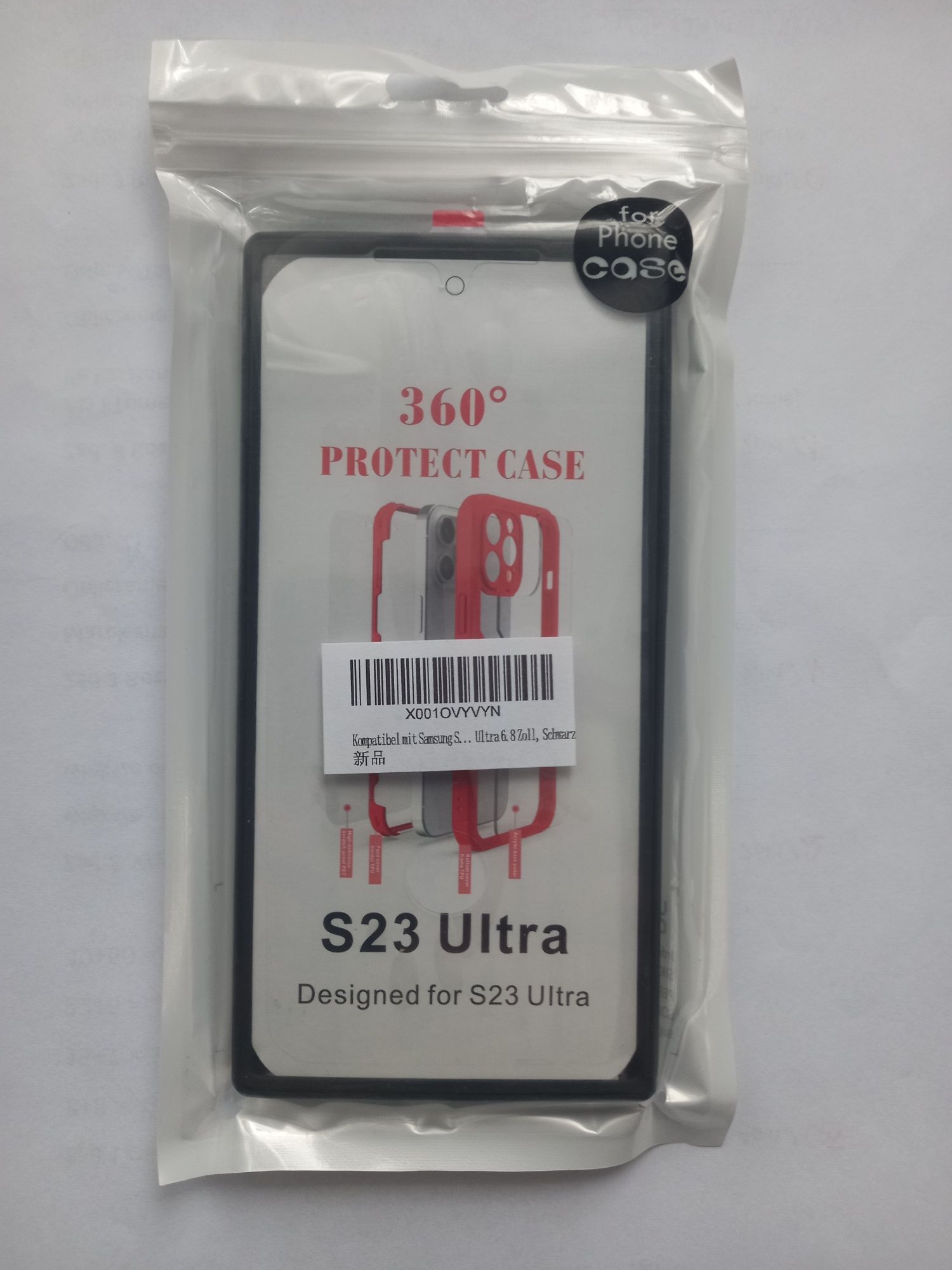 Samsung Galaxy S23 Ultra protect case 360°.