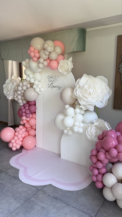 Ścianki balonowe  , dekoracje, balony z helem , boxy prezentowe