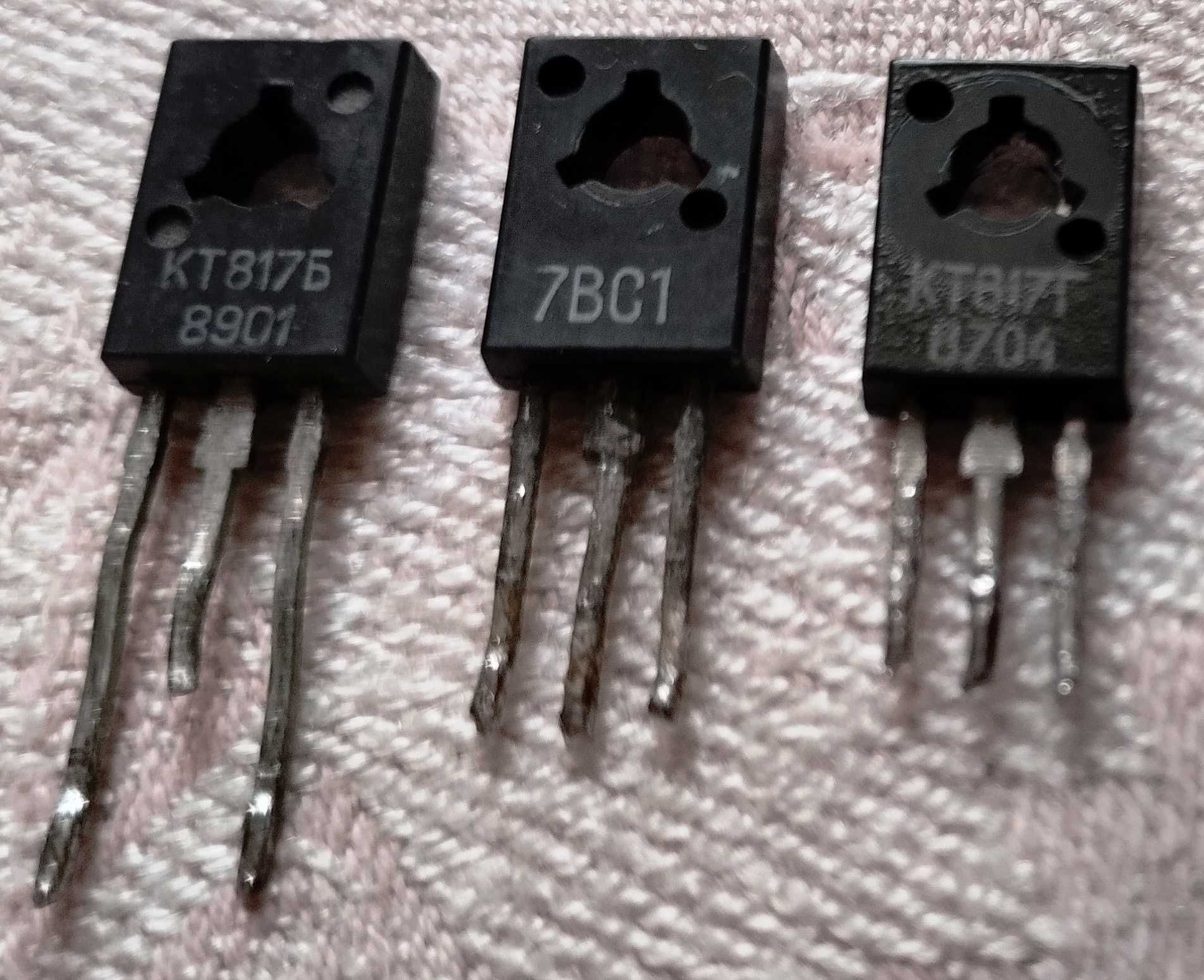 Транзистор КТ801, КТ814, КТ815, КТ816, КТ817