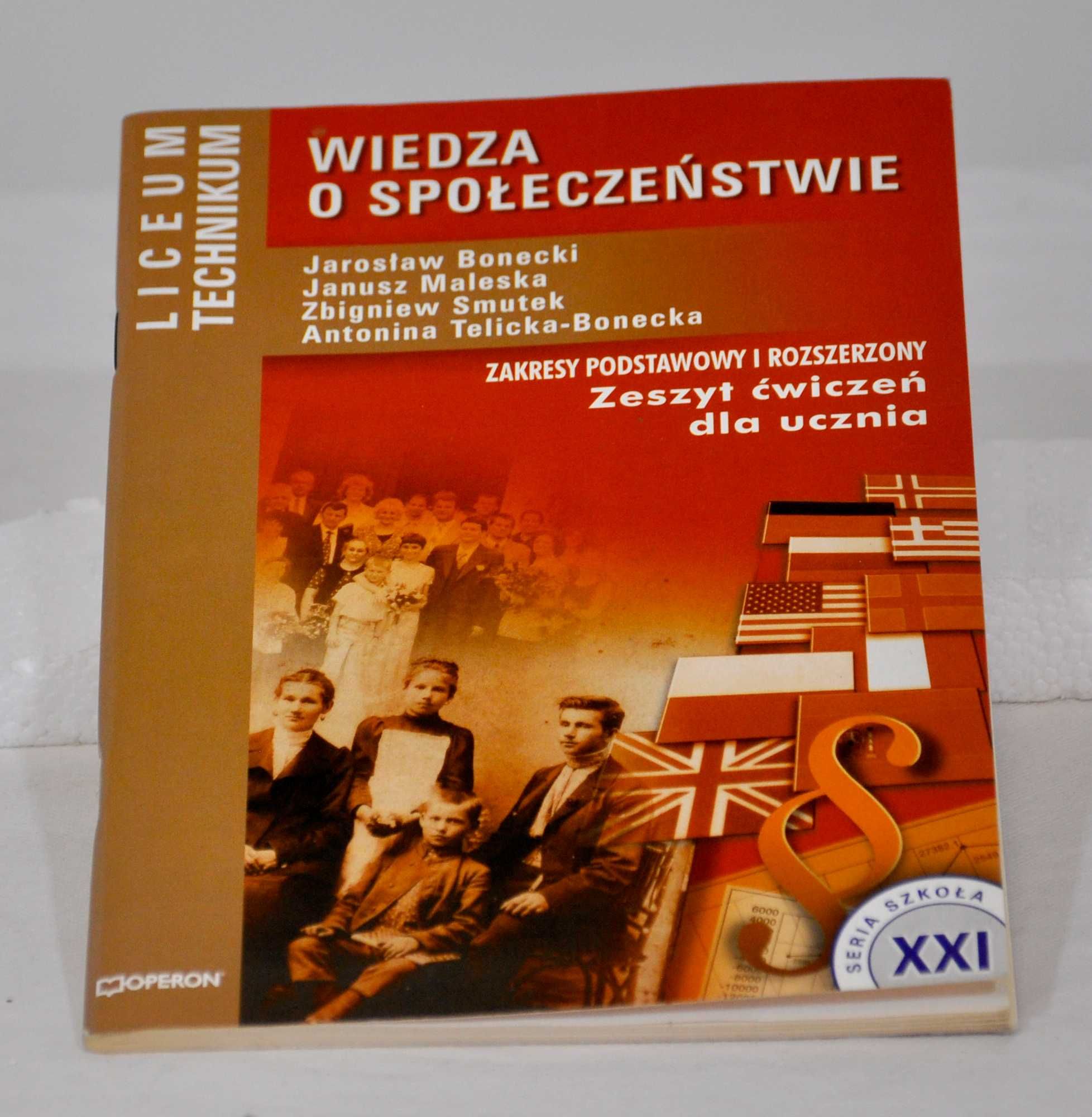 Wiedza o Społeczeństwie Zeszyt Ćwiczeń dla Ucznia Wydawnictwo Operon