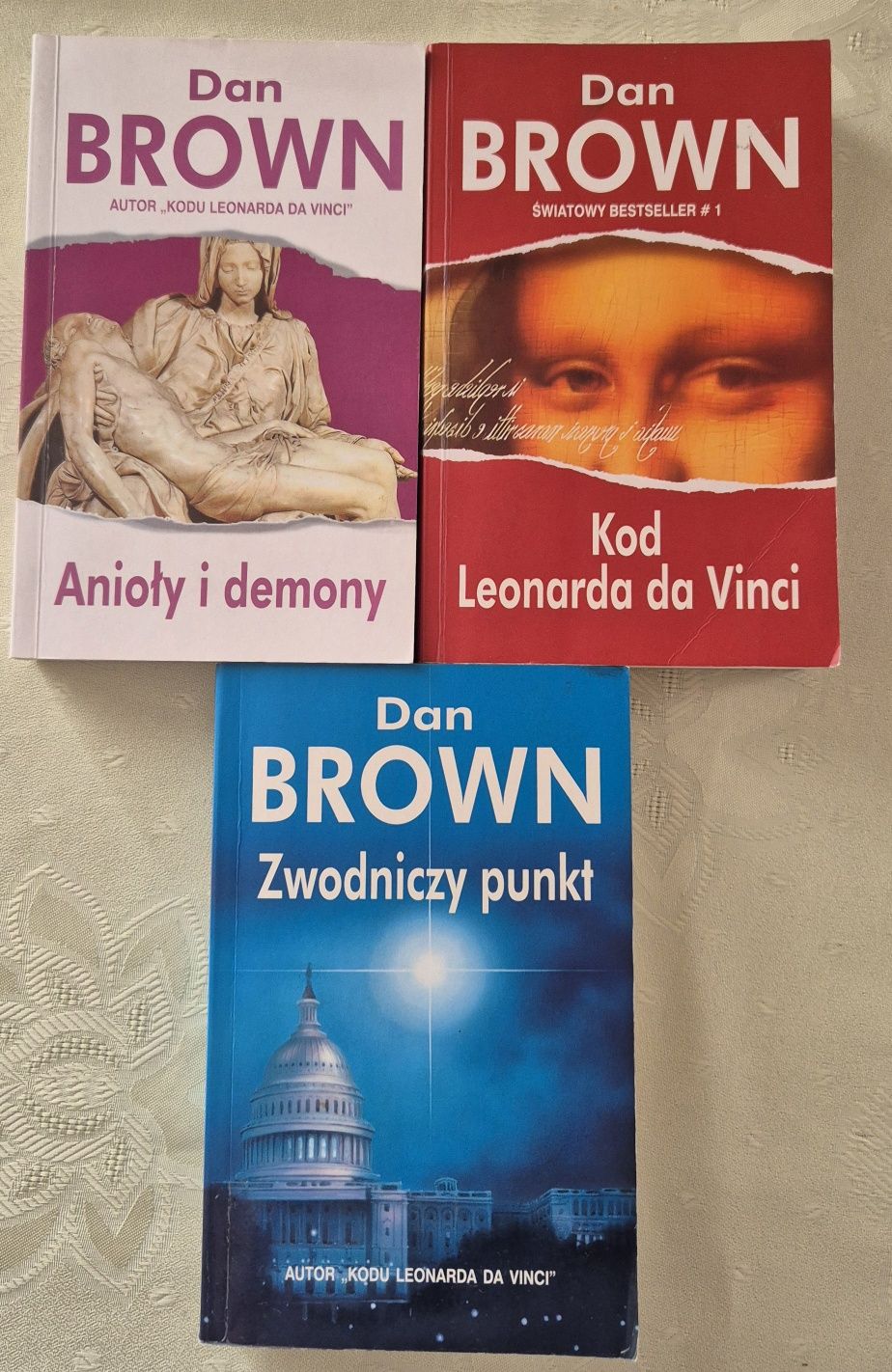 Dan Brown - 3 powieści sensacyjne