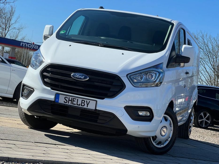 Ford TRANSIT CUSTOM  2.0TDCI 130KM L2H1 340L Klima Kamera Tempomat PDC Radar Stan Bdb
