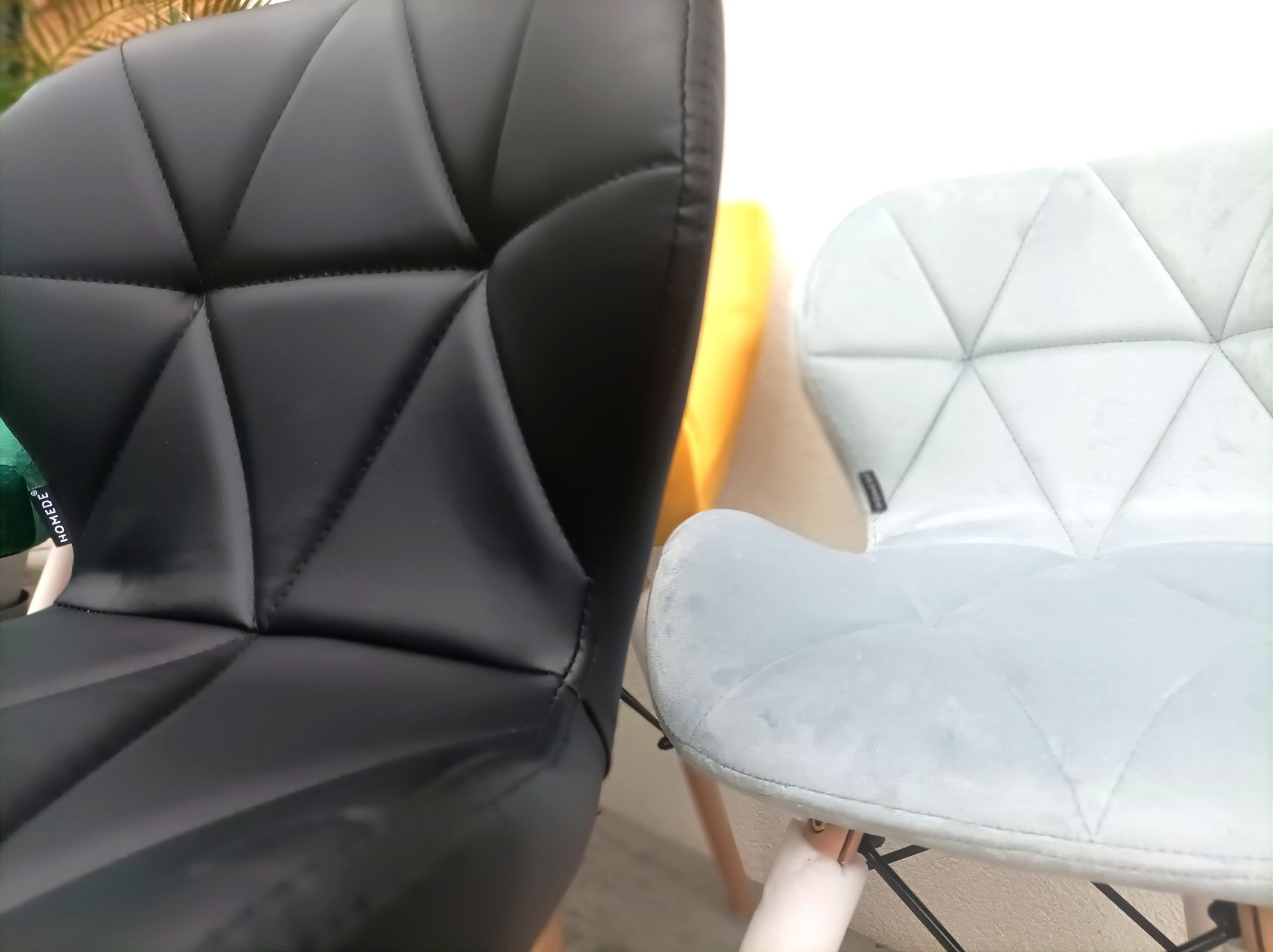 Krzesła tapicerowane Nowe. Kolory Ekoskóra pikowane NAJTANIEJ