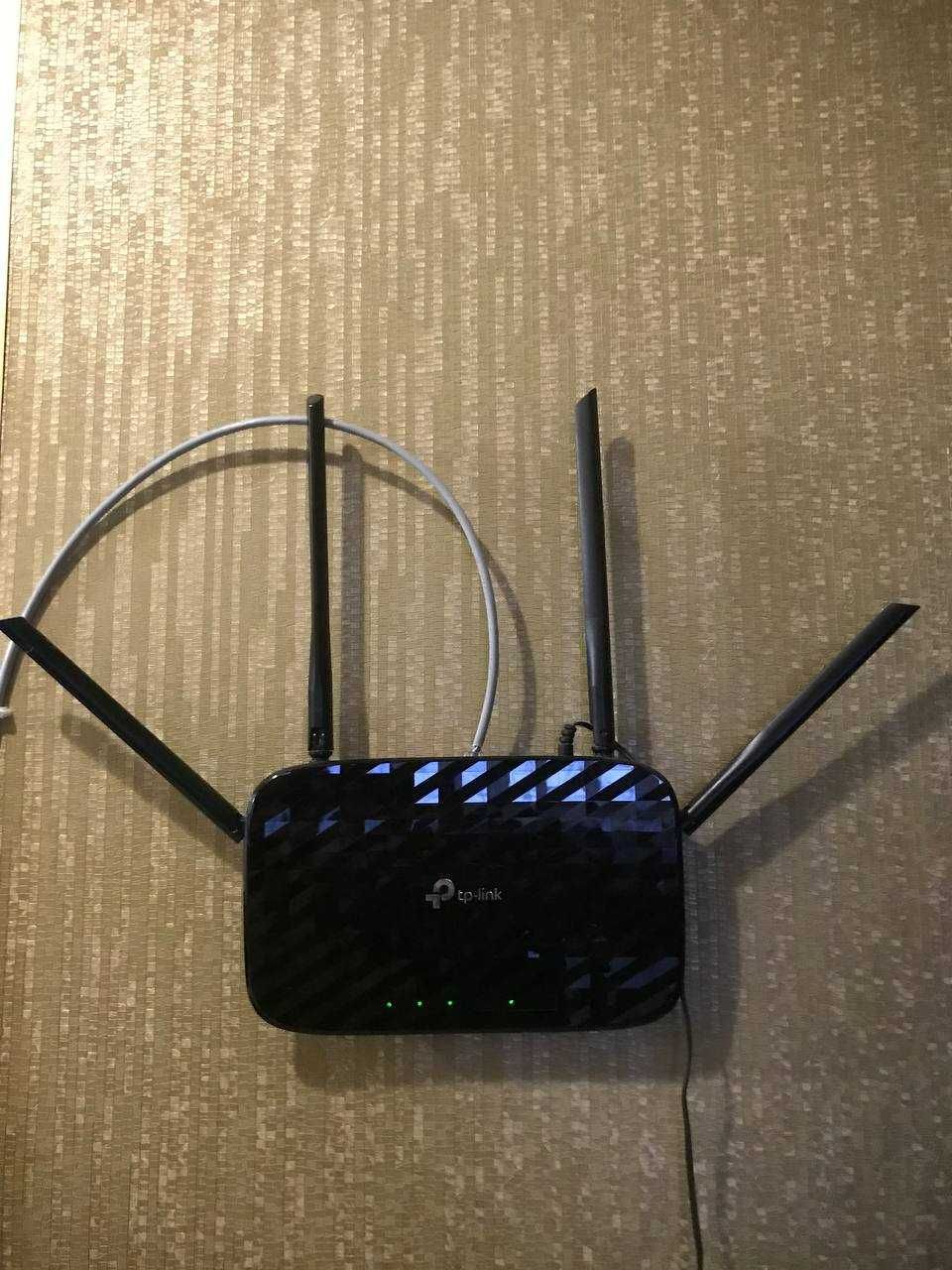 Маршрутизатор TP-Link Archer A6 AC1350 Wi-Fi Router 867Mbps/300Mbps