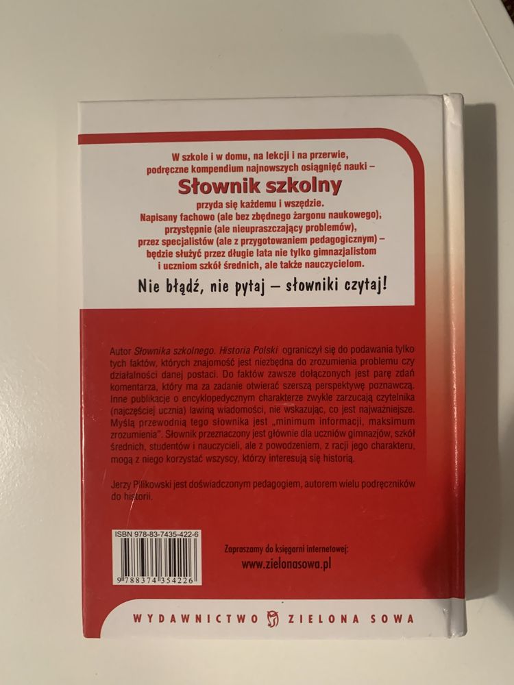 Historia Polski Słownik szkolny