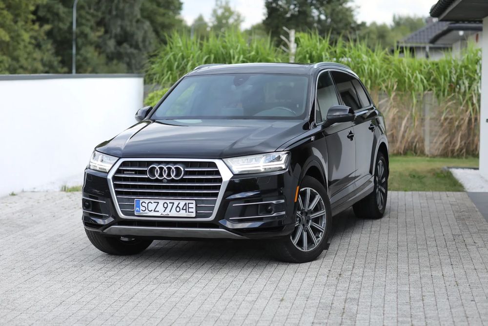 Audi Q7 2.0 TFSI 252KM Quattro, Kamera 360, Radar, Full Led, Brązowe Skóry