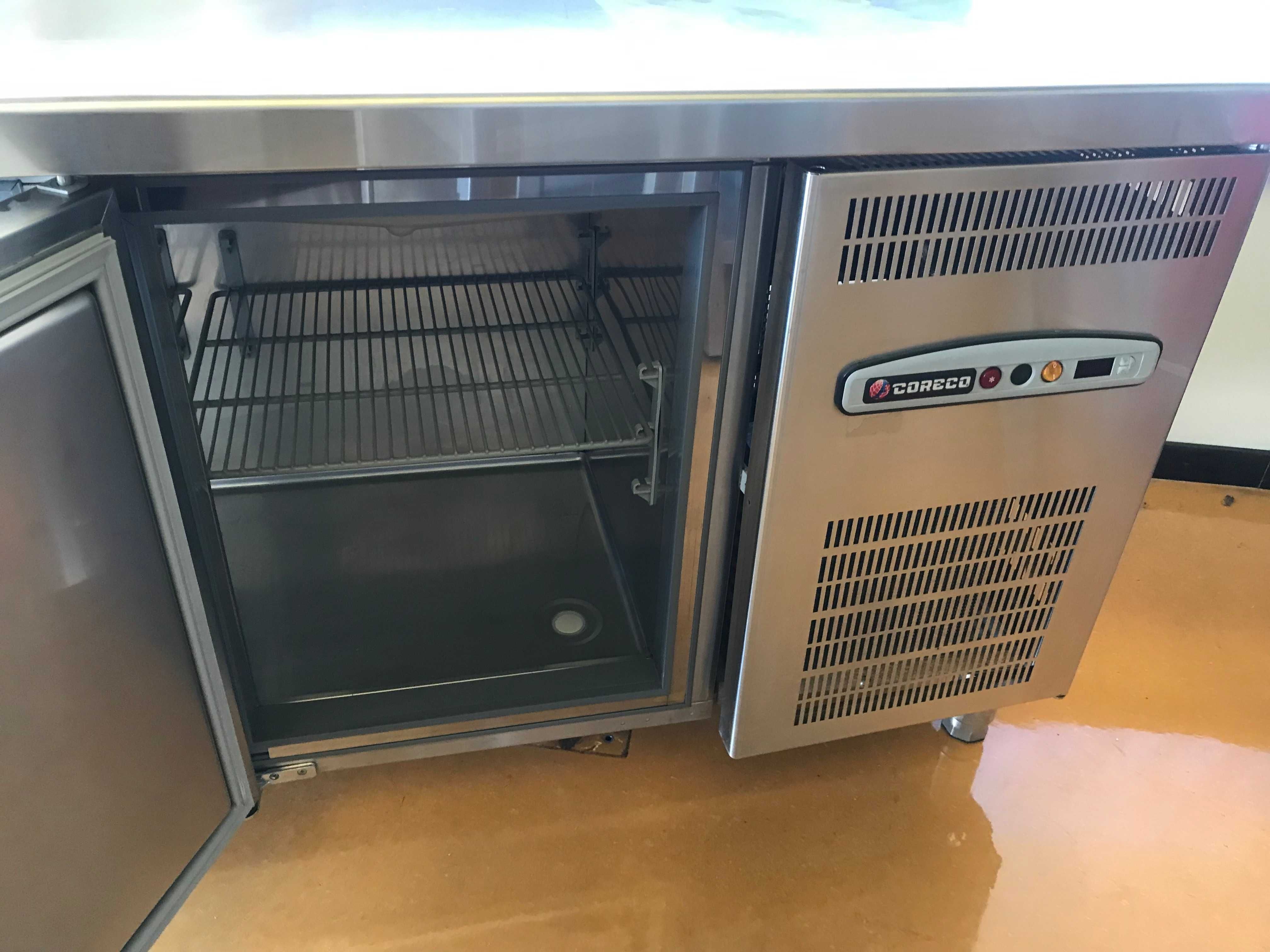 bancada de frio 2 Porta inox impecavel