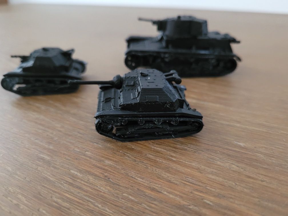 Polskie czołgi wrzesień 1939 modele w skali 1:56