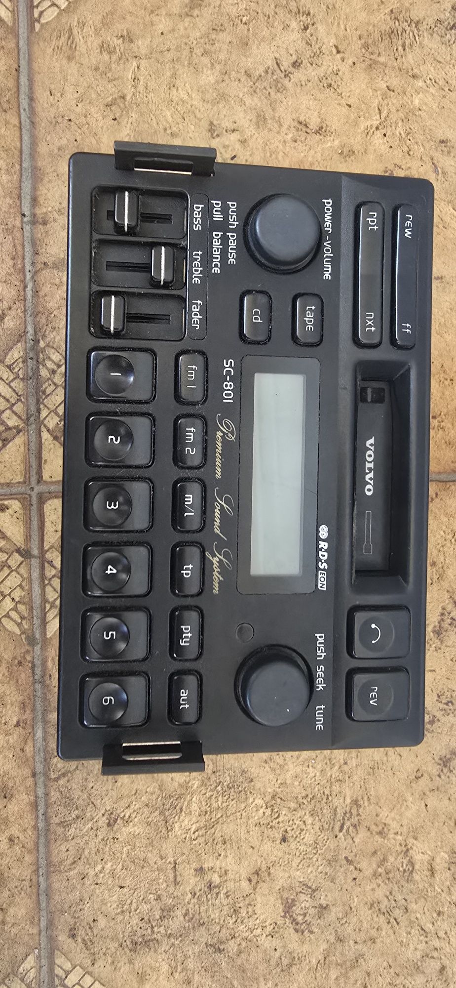 Radio  radioodtwarzacz  Volvo 850
