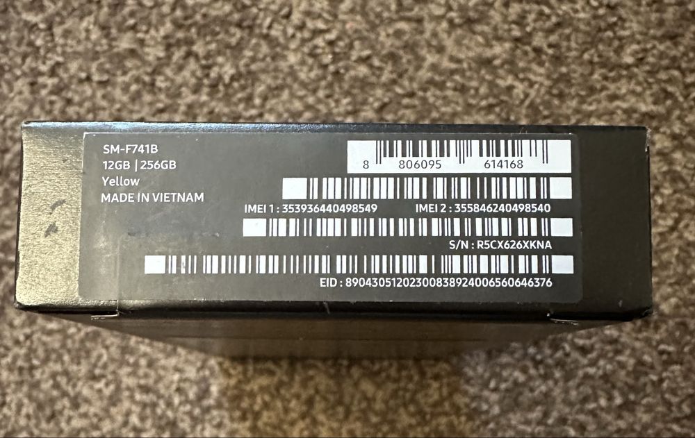 Samsung Galaxy Z Flip 6 Yellow 12/256gb NOWY !!!