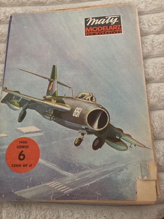 Mały Modelarz samolot Lim 6 nr 6/86