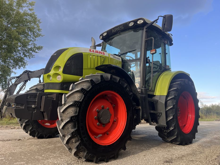 Claas Ares 557 ATZ nowe opony obciazniki gwarancja