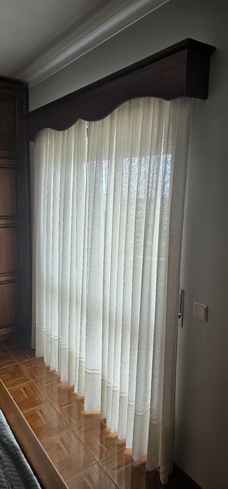 Sanefas e cortinas