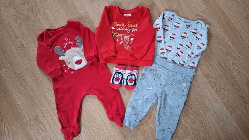 Zestaw ubranek świątecznych 68