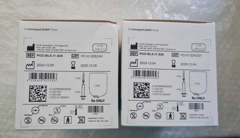 Omnipod Dash Омніпод Даш помпа.