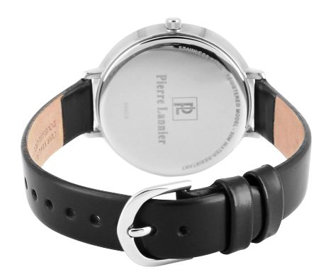 Relogio mulher Pierre Lannier 011H633 CUIR NOIR
