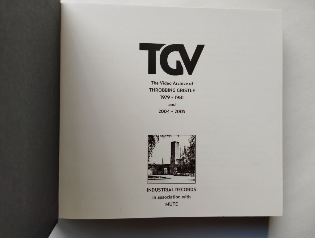 Throbbing Gristle TGV archiwalne nagrania video