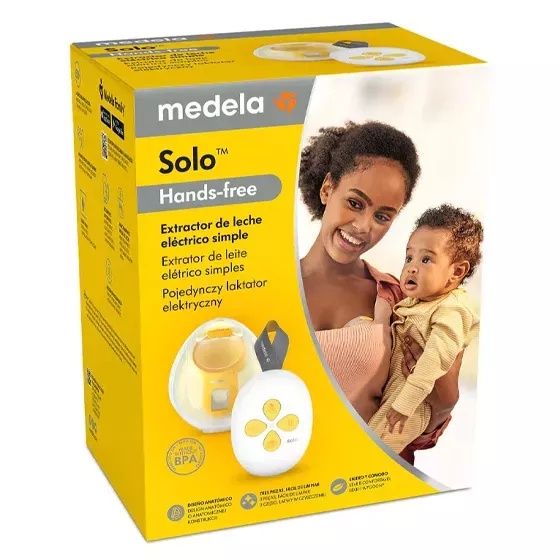Bomba Extratora de Leite Medela Solo Hands-Free (Pouco Uso)