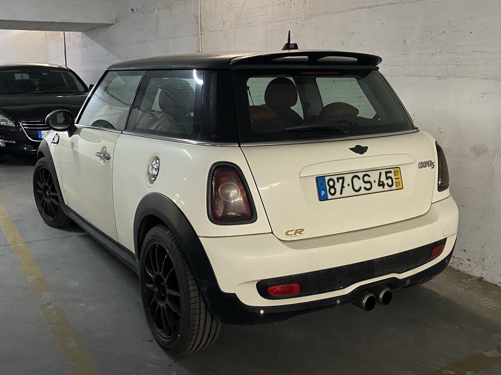 Mini cooper S nacional, selo antigo