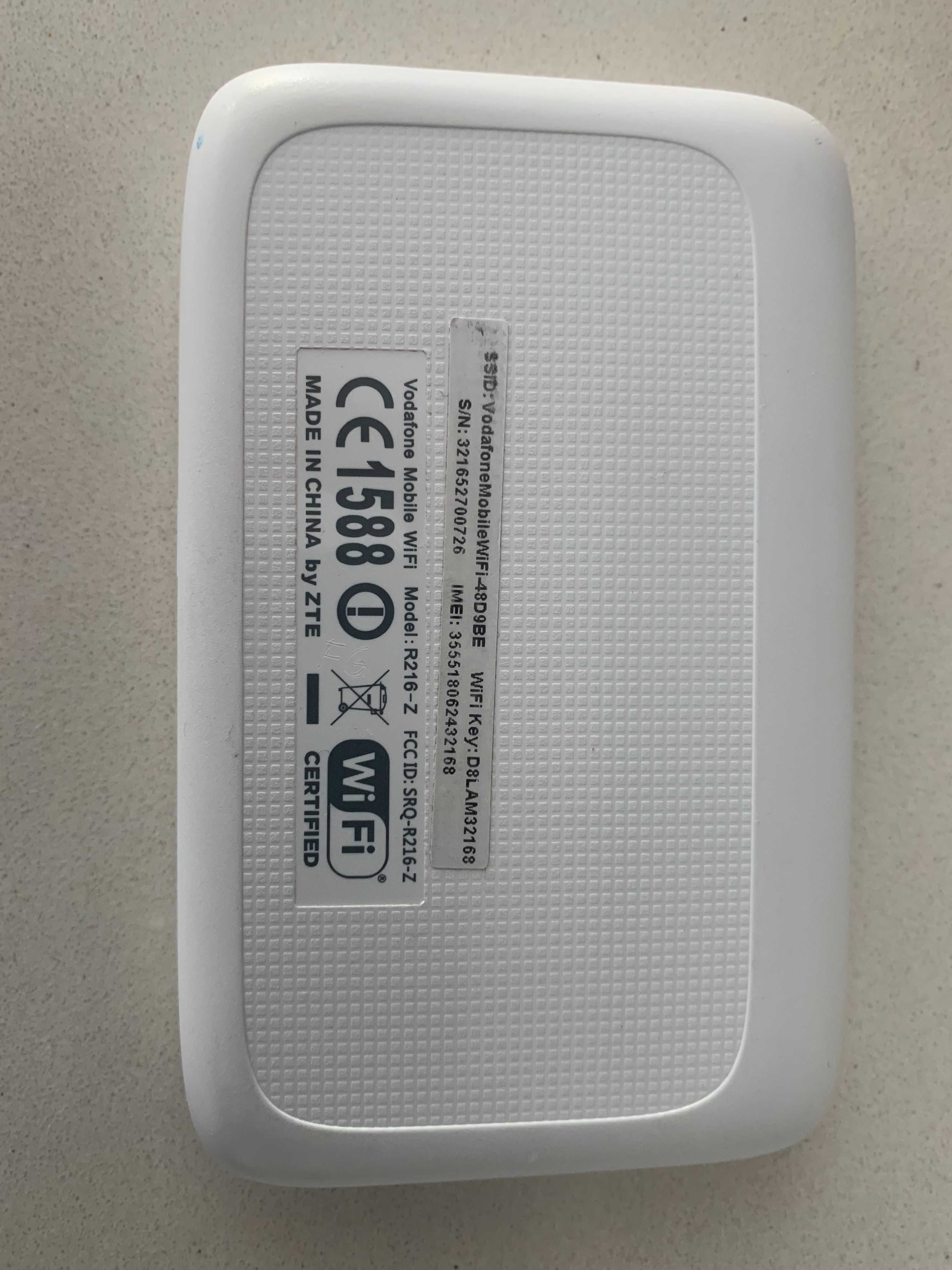 Router Banda Larga Móvel ZTE R216-Z 4G WiFi (Vodafone)