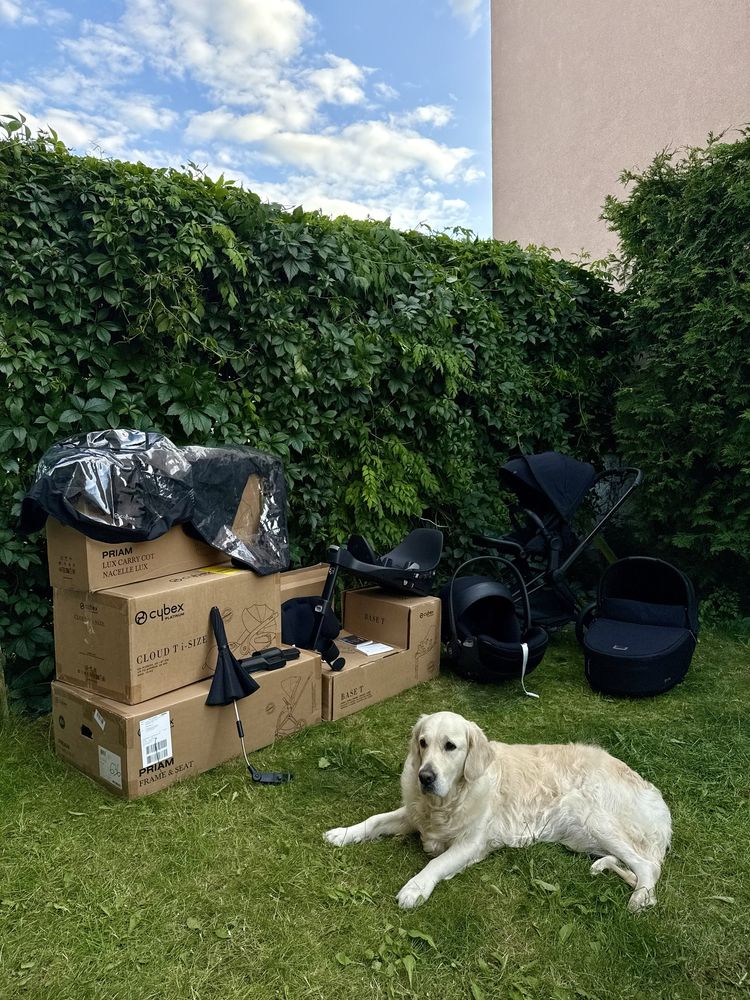 Wózek Cybex Priam 4.0, zestaw 4w1 + dodatki / gwarancja
