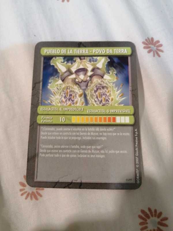 Cartas dos gormiti