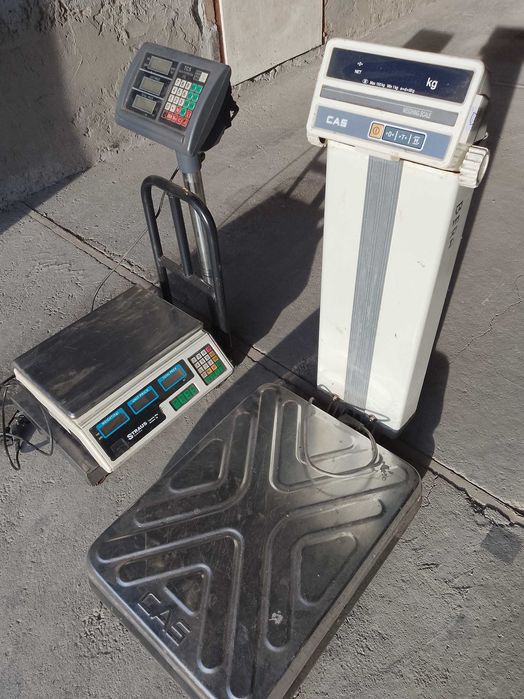 Wagi 3 szt dobrym stanie technicznym