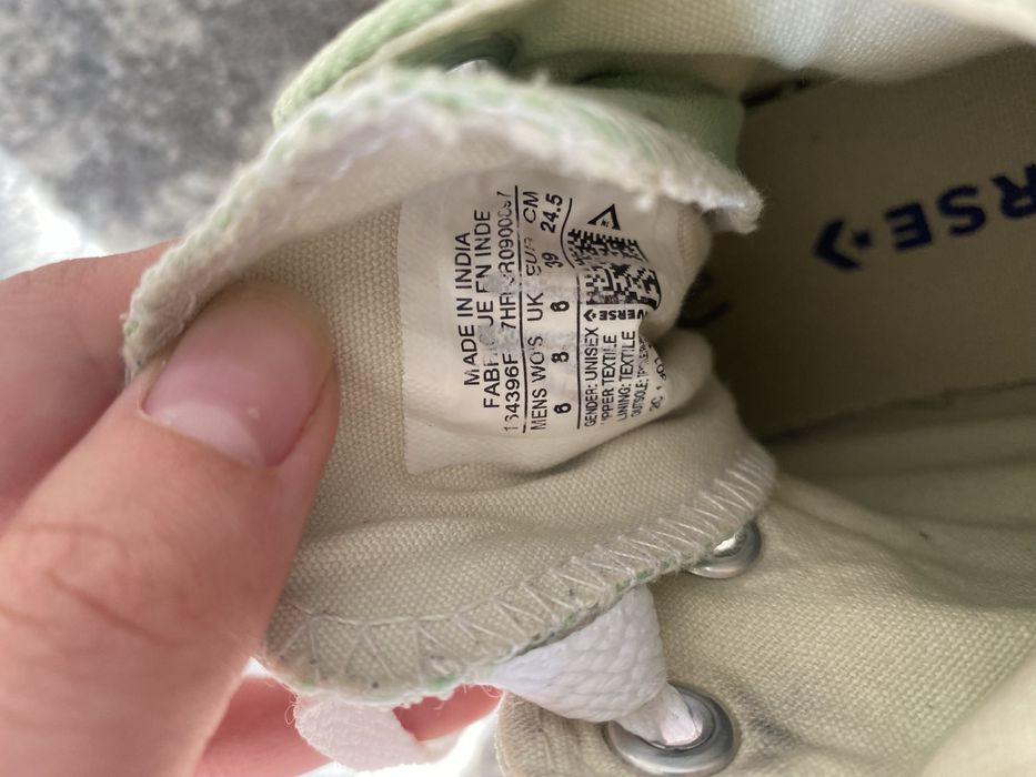 Оригінальні кеди Converse Chuck Taylor All Star | мʼятний колір