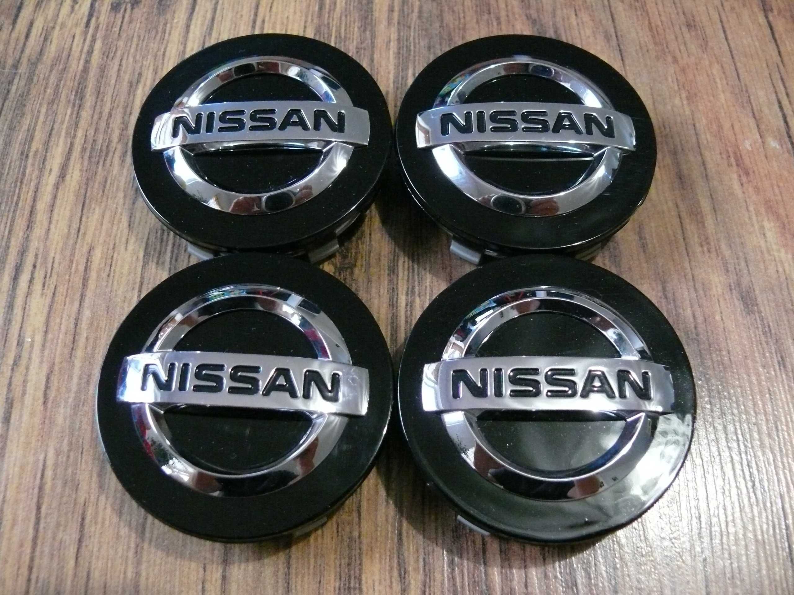 NISSAN 54 mm Oryginalne Dekielki alufelg - Komplet