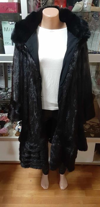 Futro naturalne z norki XL