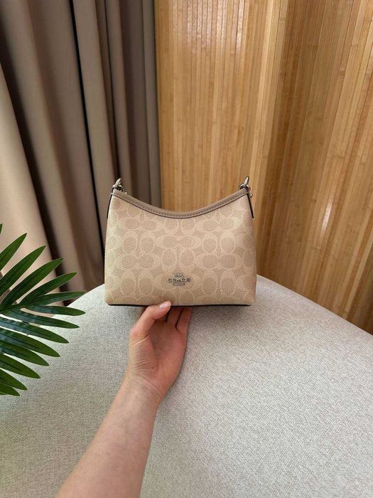 Coach Laurel Small Shoulder Bag In Signature Canvas