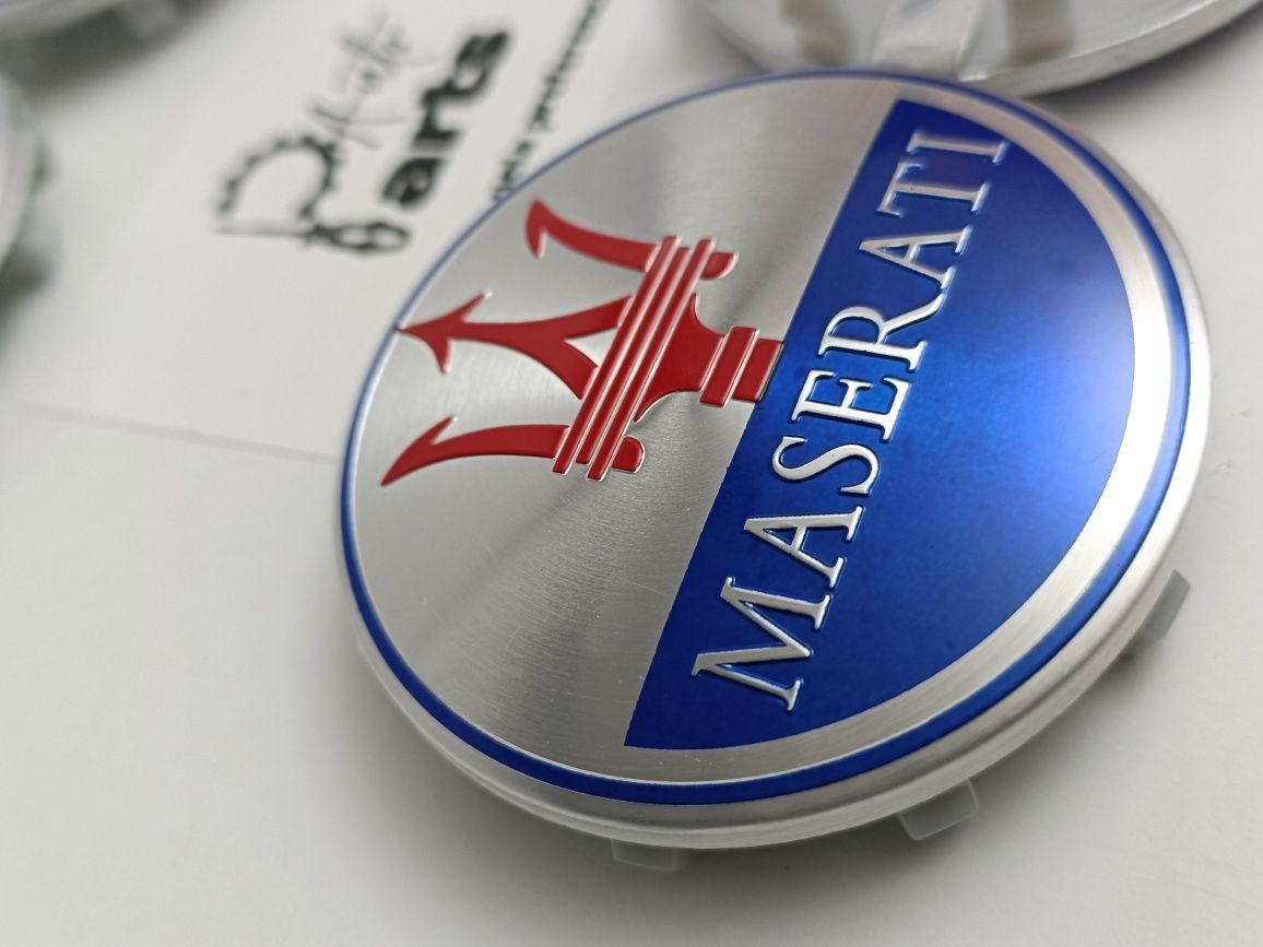 Conjunto 4 Centros de jante Maserati 60mm