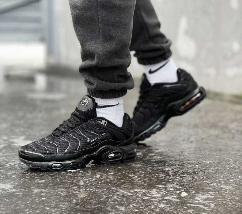 Кроссовки Nike Air Max Plus TN Ultra Black/Кросівки Чоловічі Найк Тн +