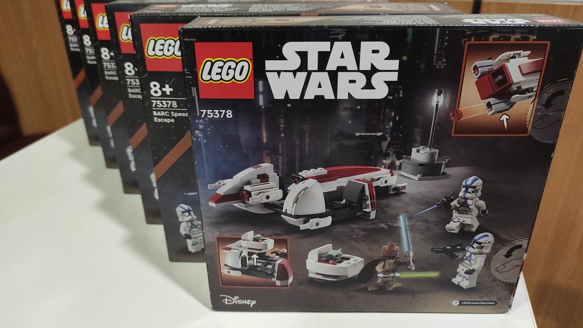 Конструктор LEGO Star Wars 75378 Побег на BARC спидере