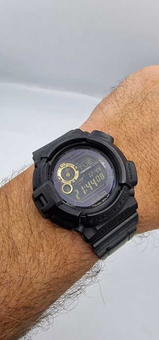 Casio G-SHOCK Mudman Tough Solar G-9300GB - termo, kompas