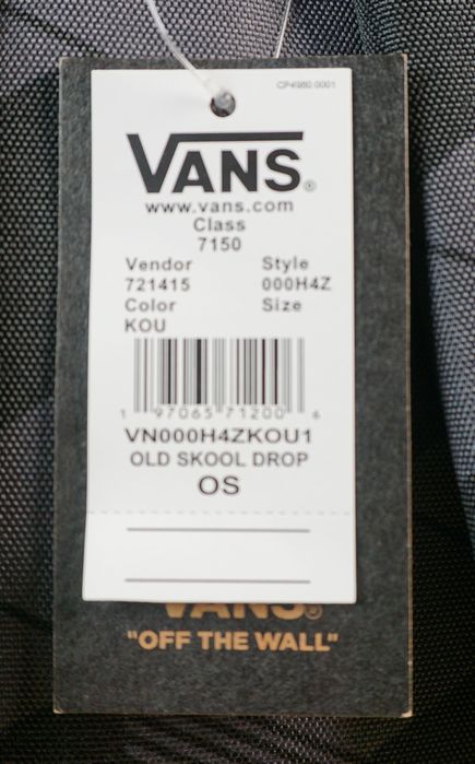 Plecak sportowy Vans OLD SKOOL DROP V