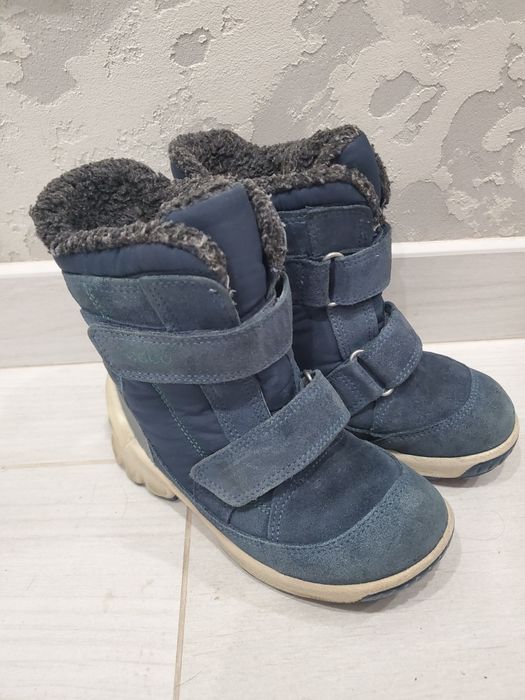 Черевики зимові замшеві Ecco на хлопчика