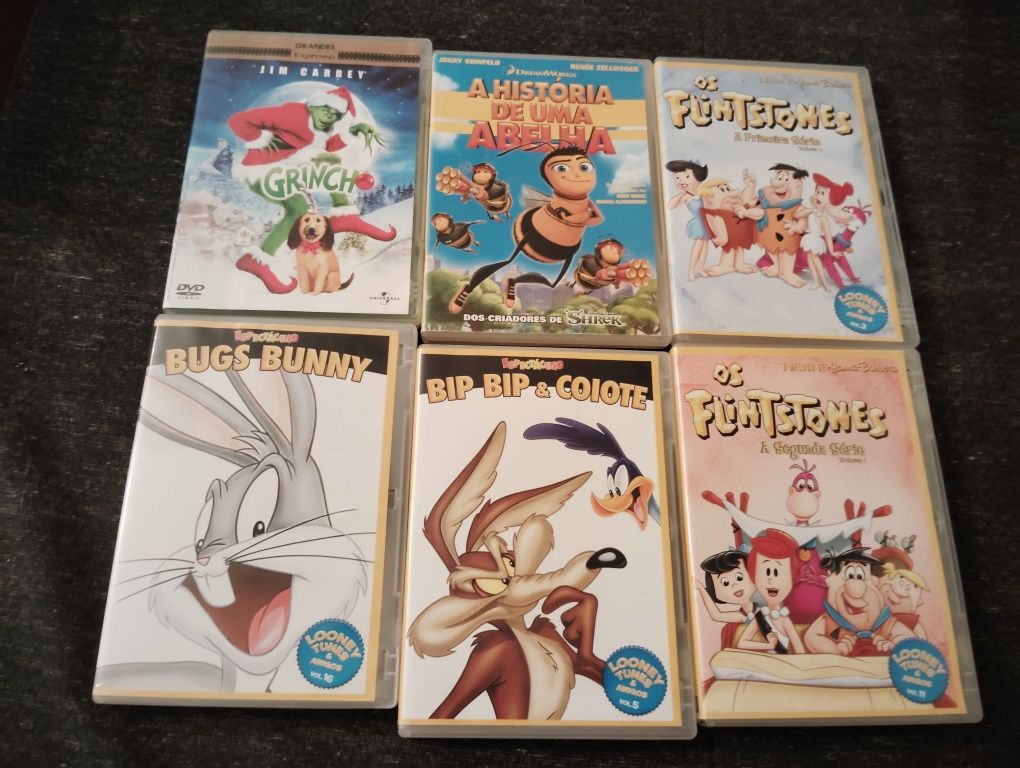 DVDs Infantis Usados