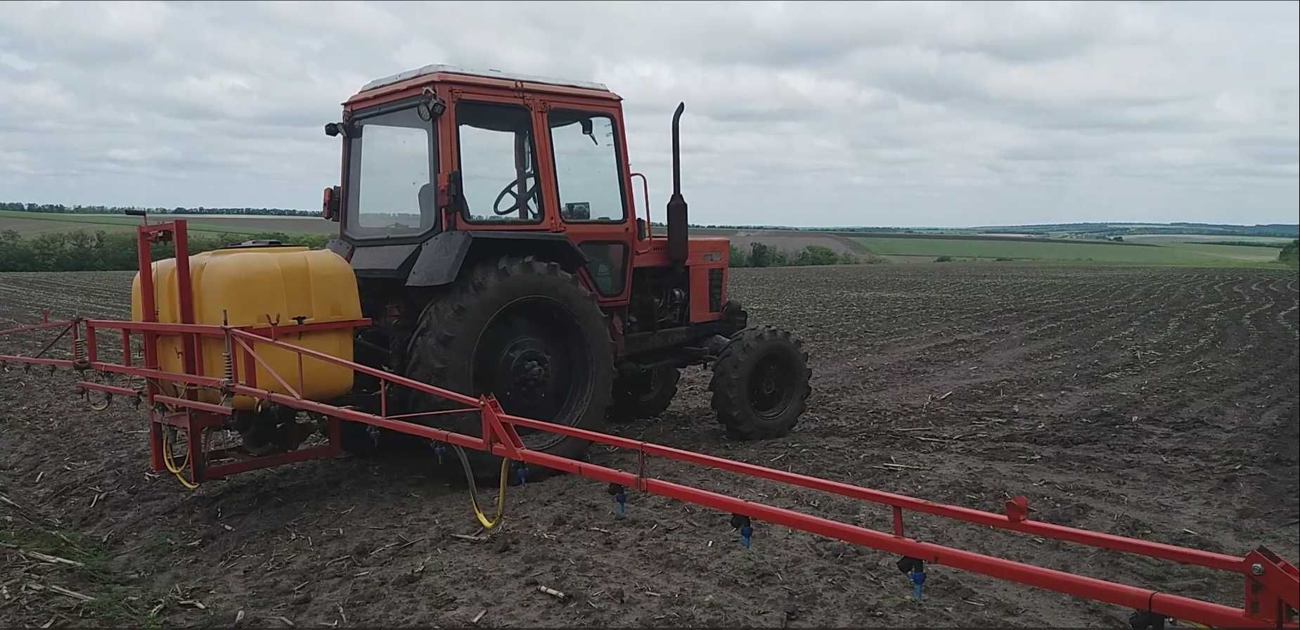 Оприскувач польський навісний Polmark 800л. (14м)