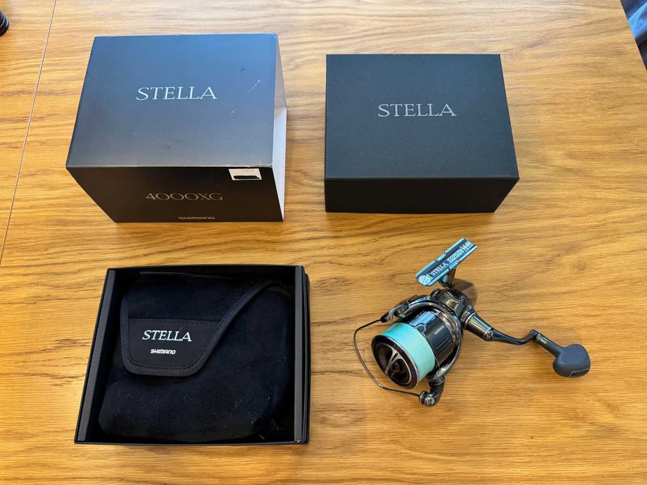 Shimano Stella FK 4000 XG - stan idealny, używany 3x, komplet, okazja!