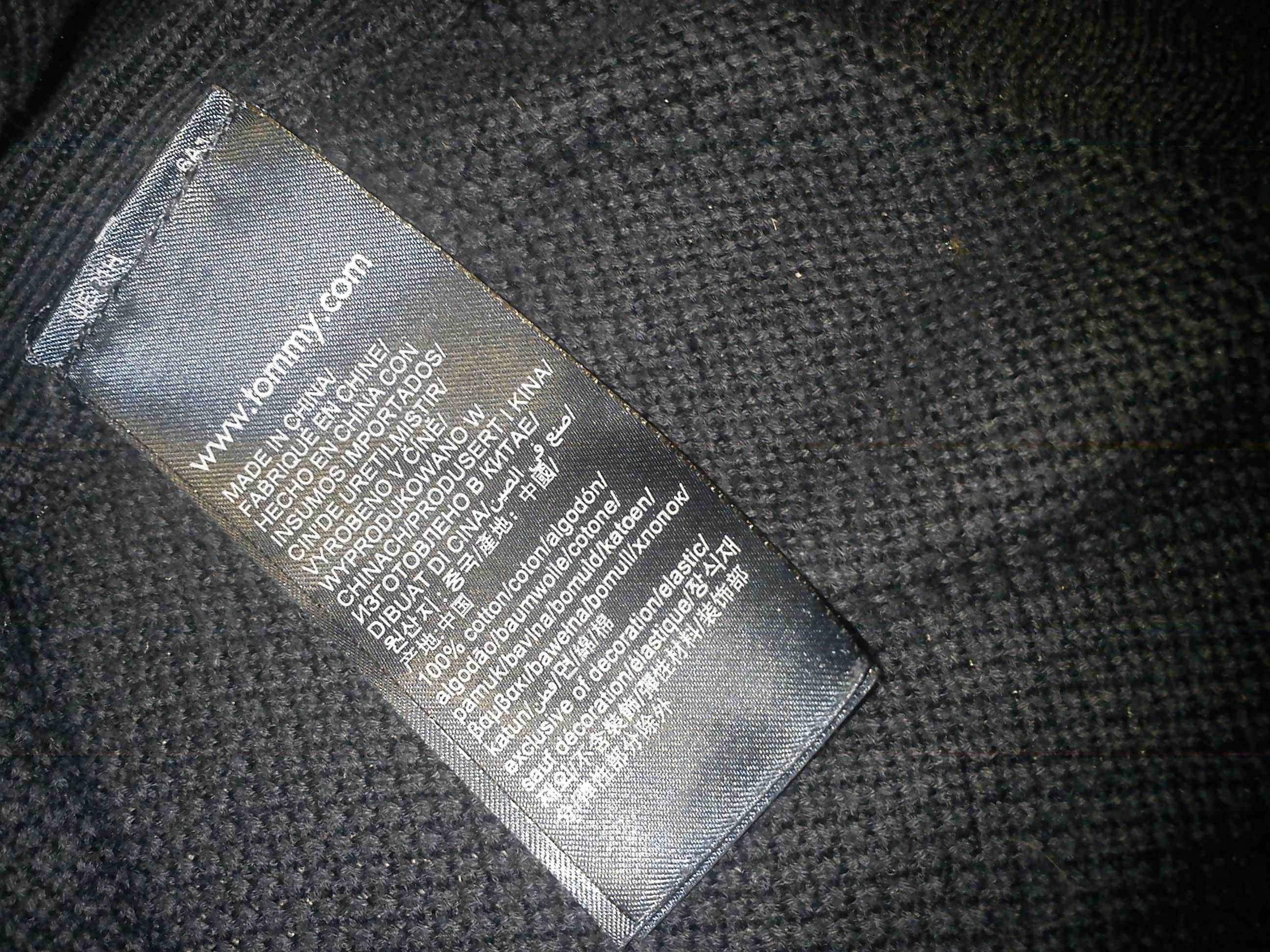 bluza sweter tommy hilfiger xxl/xl granatowa idealna