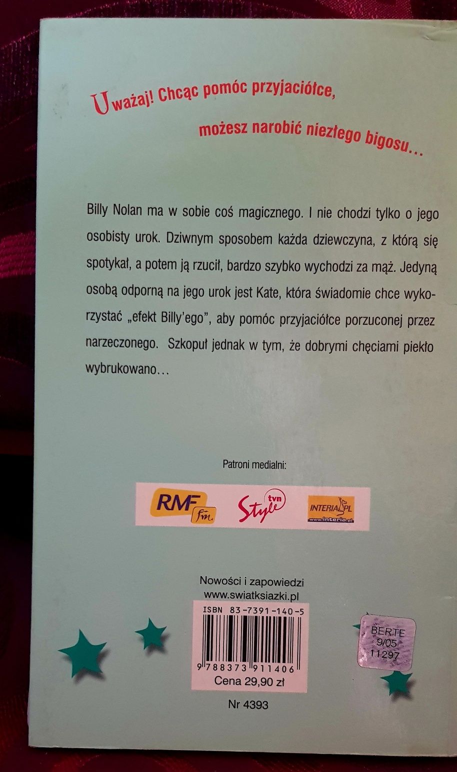 Olivia Goldsmith Rzuć Mnie, Billy!