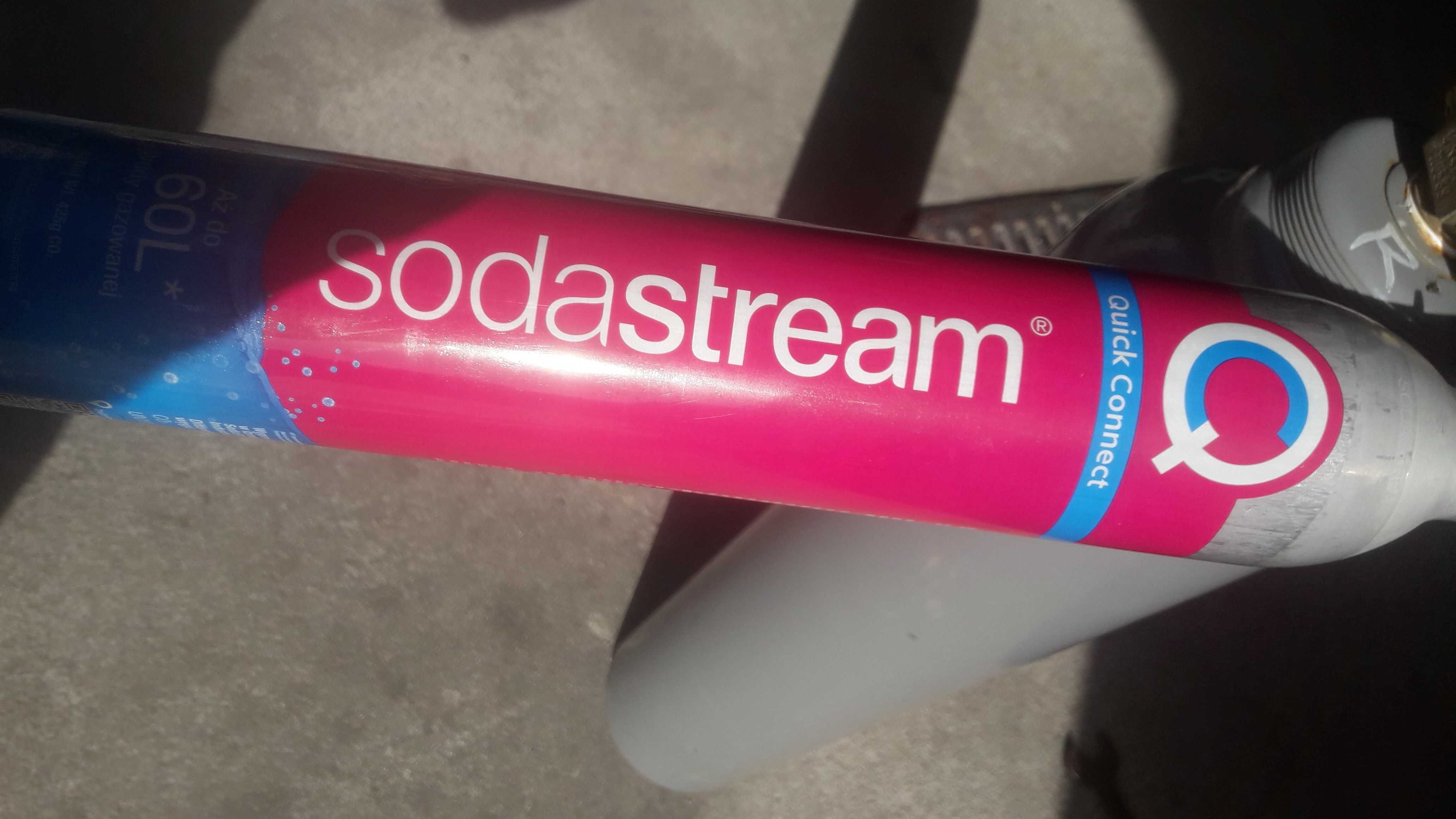 Soda Stream napełnianie Co2, wymiana cylindra Quick Connect