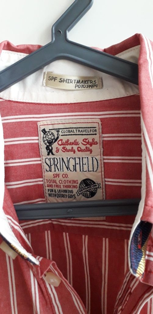 Camisa riscas Springfield