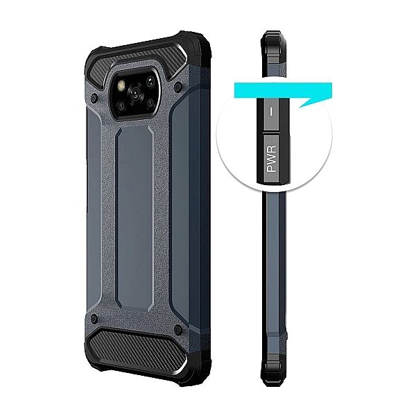 Etui Xarmor + szkło pełne do Xiaomi Poco X3 Nfc