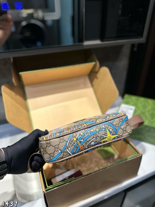 Сумка Louis Vuitton gcc мужская бежевая унисекс disney donald duck