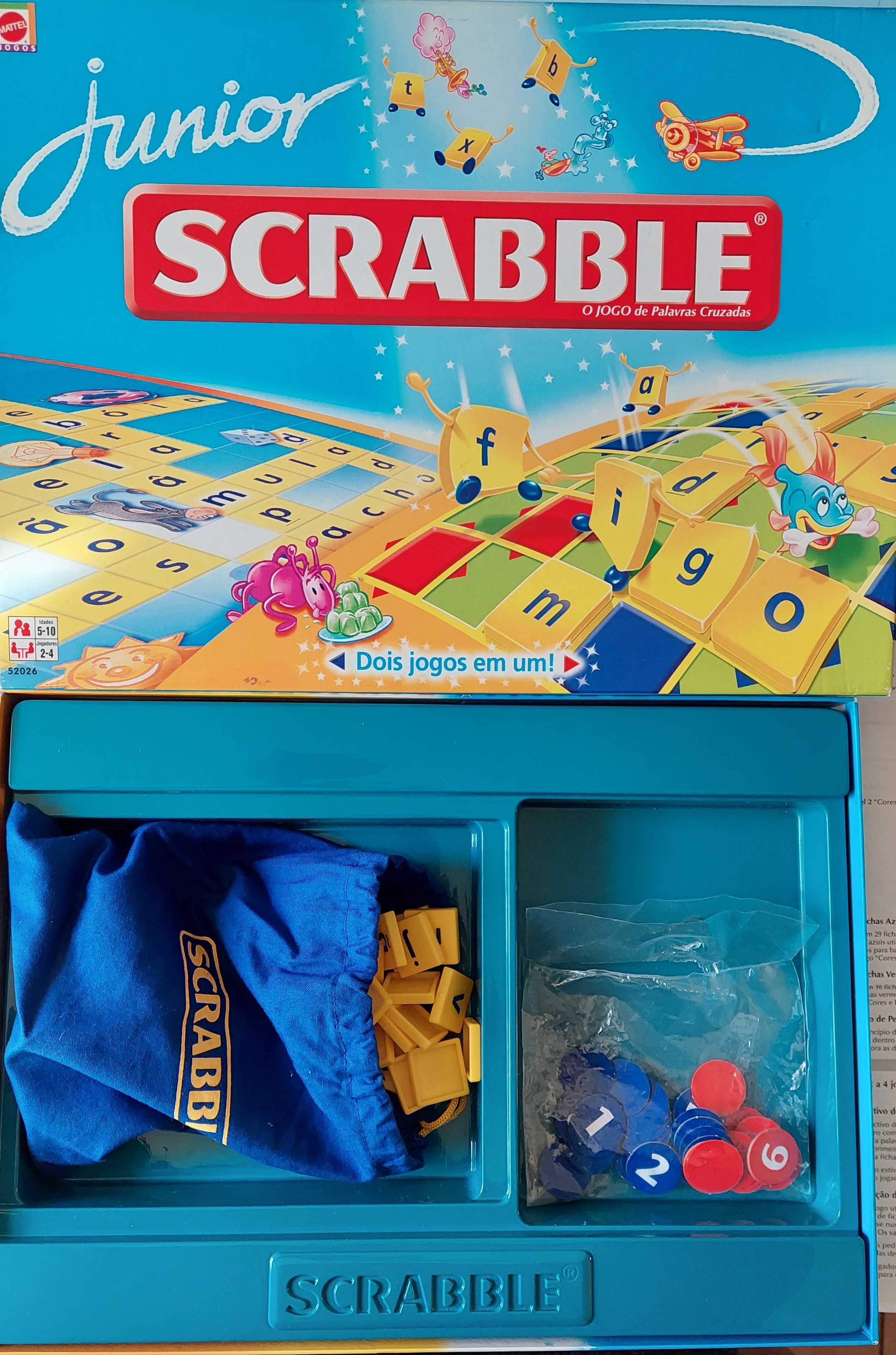 Jogo de tabuleiro SCRABBLE - MATTEL -